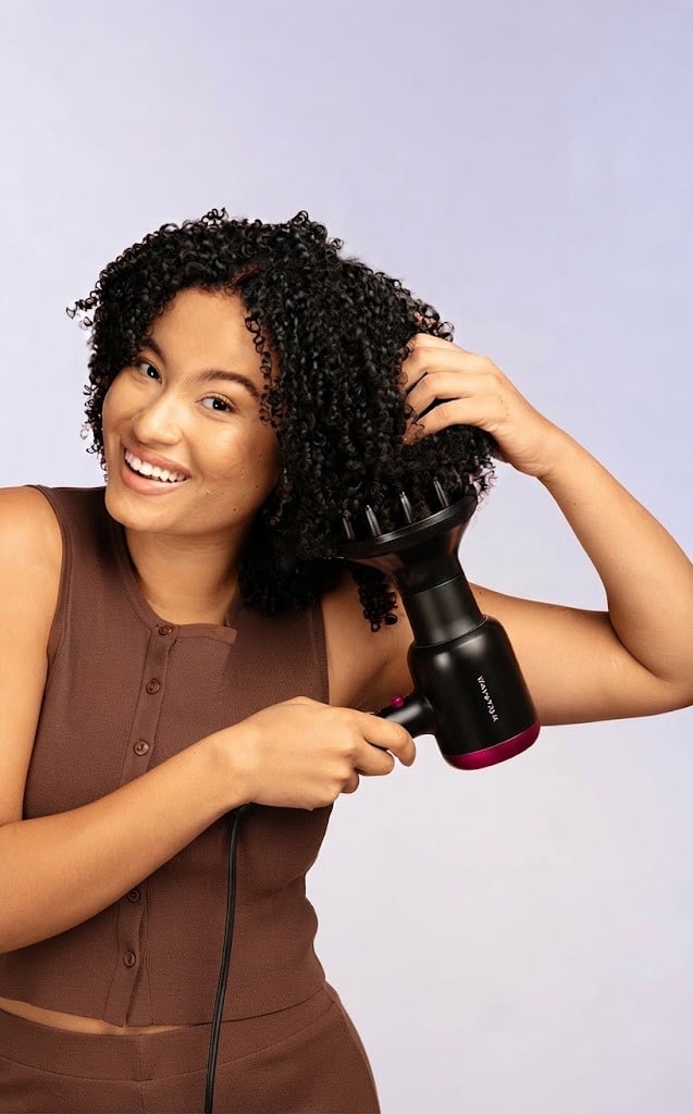 Wavytalk Blown Away Ionic Hair Dryer with 3 Styling Attachments