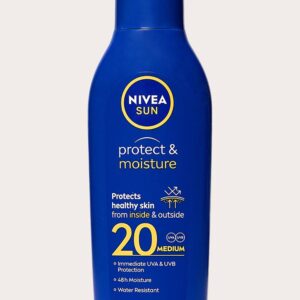 PrettyLittleThing Women's Nivea Sun Protect & Moisture Sun Lotion SPF 20 200ml, White One Size