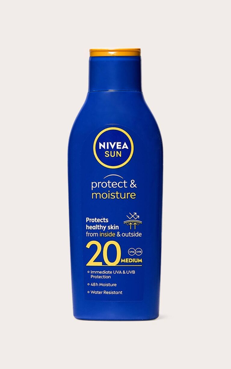 PrettyLittleThing Women's Nivea Sun Protect & Moisture Sun Lotion SPF 20 200ml, White One Size