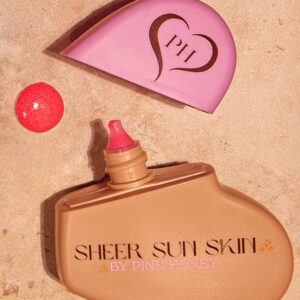 PrettyLittleThing Women's Pink Honey Sheer Sun Skin Sun Kissed Fluid Blush Raspberry Radiance One Size