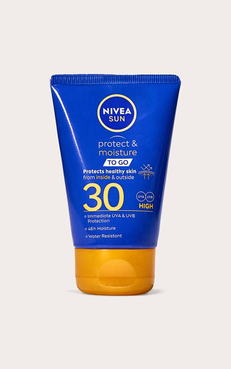 PrettyLittleThing Women's Nivea Sun Protect & Moisture Sun Lotion To Go SPF 30 50ml, White One Size