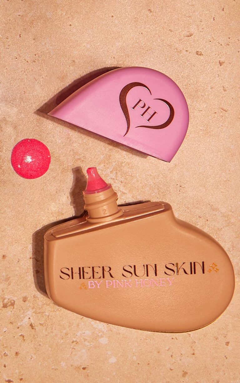 PrettyLittleThing Women's Pink Honey Sheer Sun Skin Sun Kissed Fluid Blush Grapefruit Glow One Size