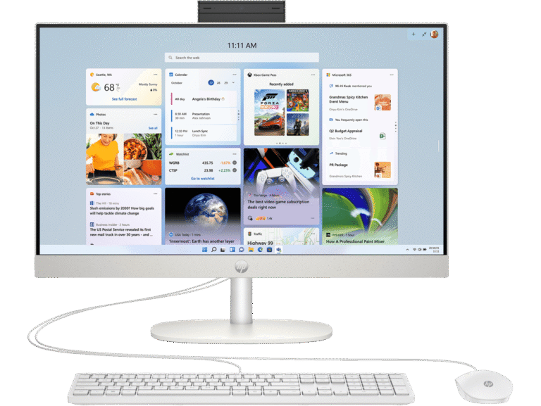 HP 23.8 inch All-in-One Desktop PC 24-cr0002a