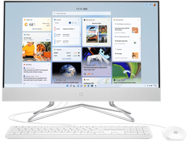 HP 23.8 inch All-in-One Refurbished Desktop PC 24-df1017a