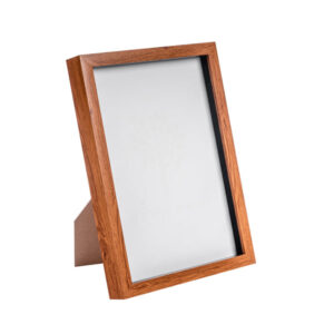 Nicola Spring A4 (8" x 12") 3D Box Photo Frame-Dark Wood