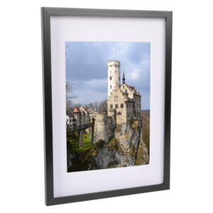 Nicola Spring A3 (12" x 17") Photo Frame with A4 (8" x 12") Mount-Black
