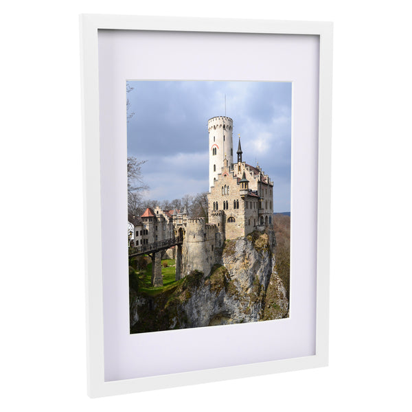Nicola Spring A3 (12" x 17") Photo Frame with A4 (8" x 12") Mount-White