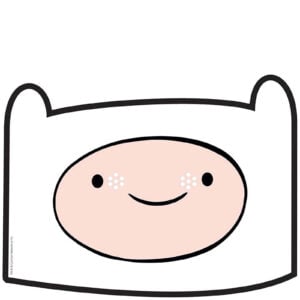 Star Cutouts Adventure Time Finn Mask