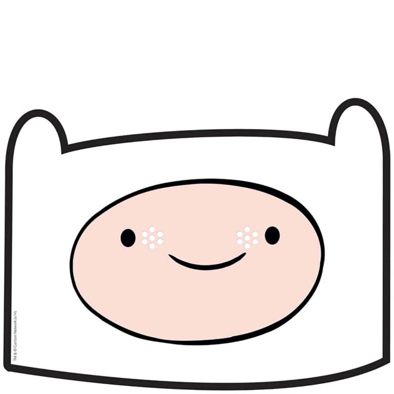 Star Cutouts Adventure Time Finn Mask